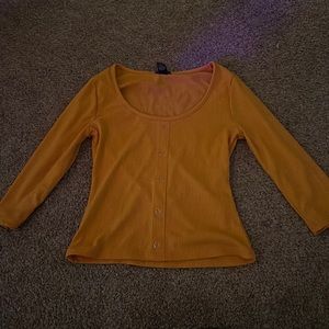 Rue21 Yellow Shirt